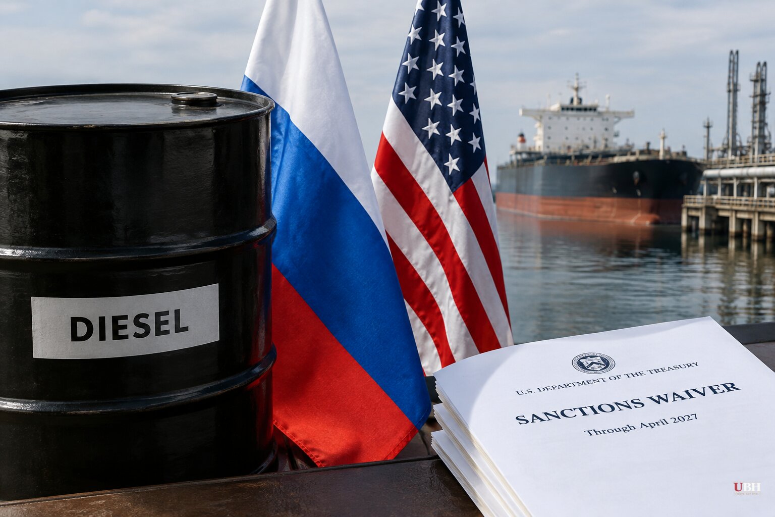 Trump Says Putin Agreed to Supply Russian Diesel; Treasury Waives Sanctions Through April 2027