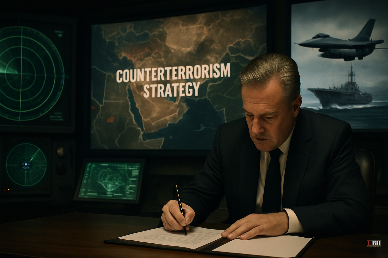 Trump Signs New Counterterrorism Strategy: 820 Jihadis Killed, Cartels Designated Terror Groups, and Yes — Iran Floated Weaponized Dolphins