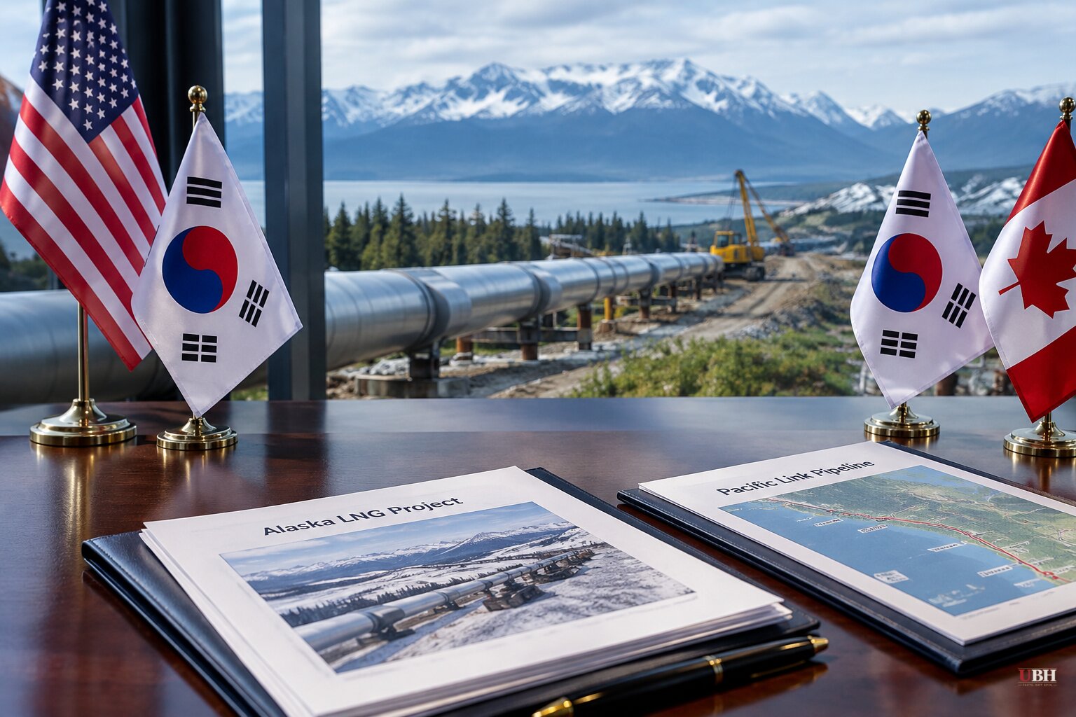 Trump Threatens to Double Tariffs on Seoul Over Alaska LNG as Canada's New Pipeline Won't Ship Korea a Barrel Until 2032