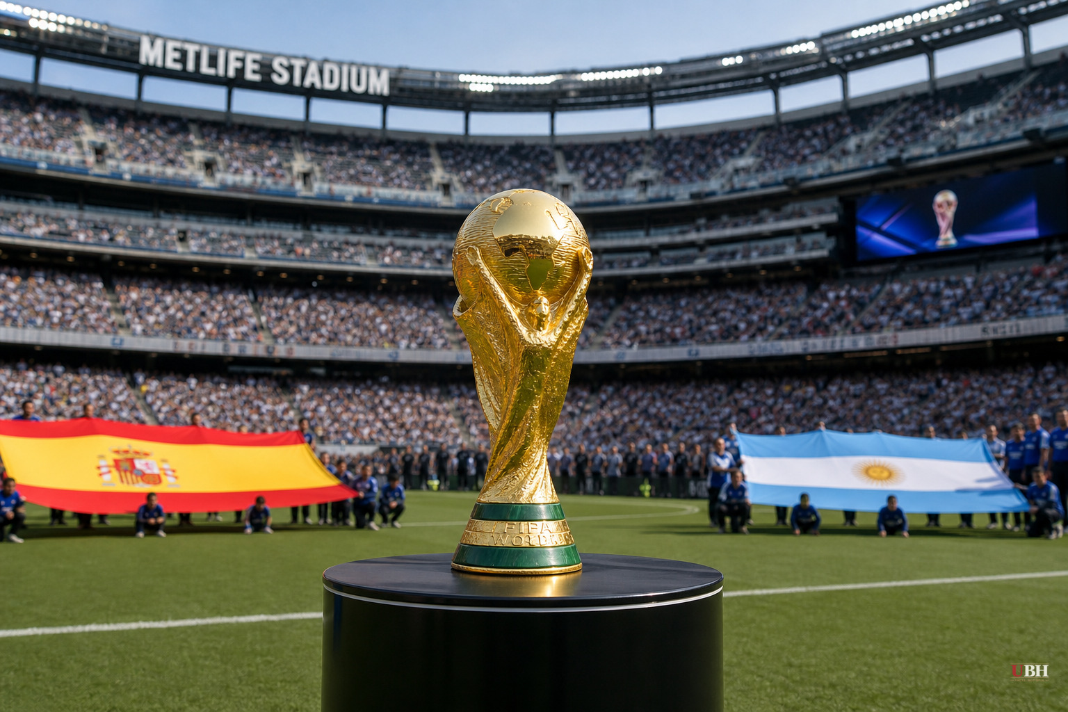 Trump to Award World Cup Trophy Sunday as Spain, Argentina Play for Record $51 Million Prize