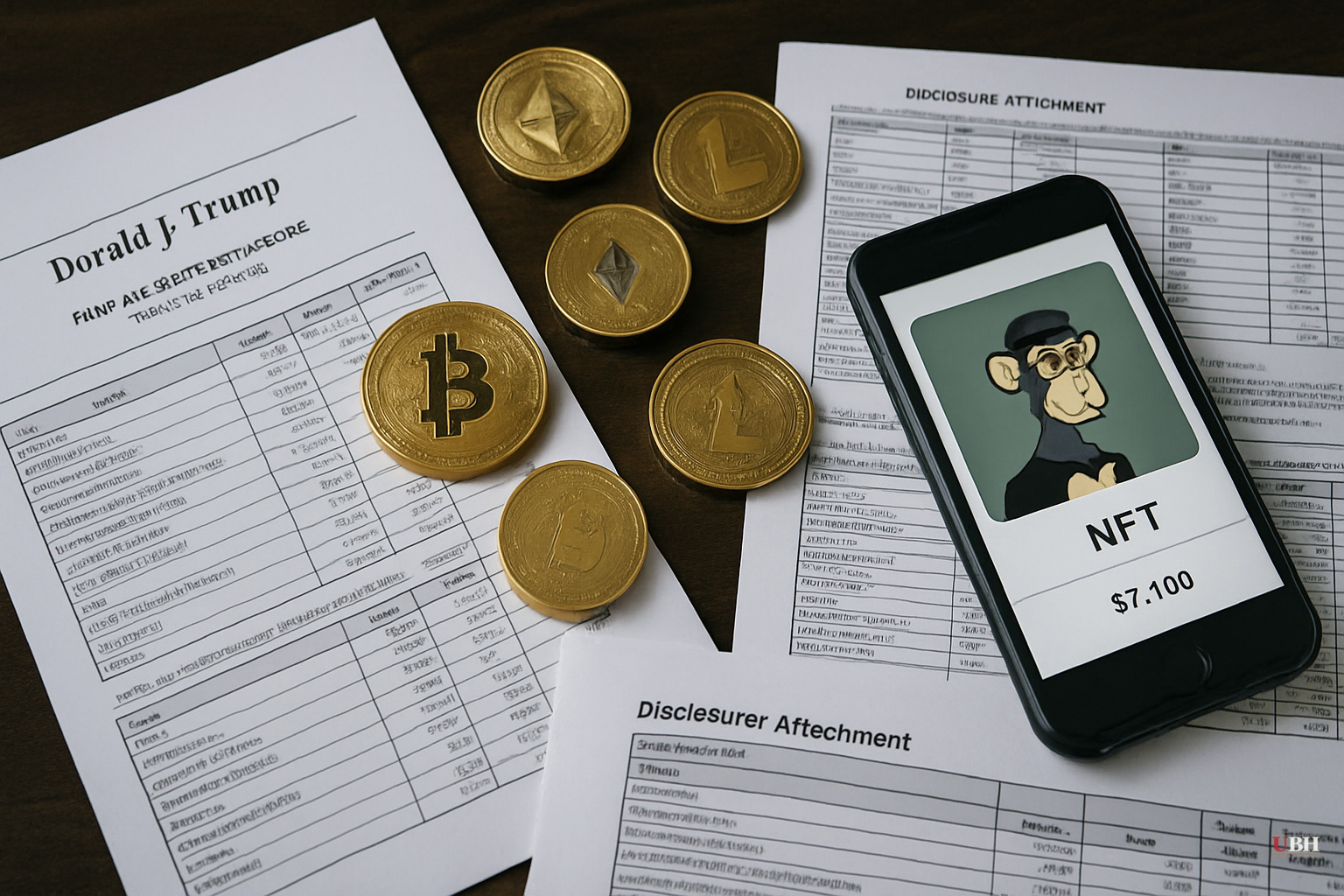 Trump's Financial Disclosure: Millions in Crypto, NFTs, and Licensing Income Add Layers to Complex Picture