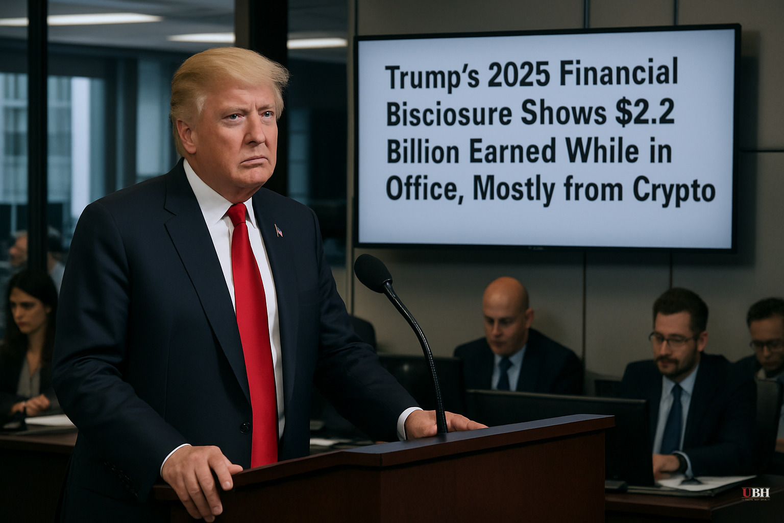 Trump's 2025 Financial Disclosure Shows $2.2 Billion Earned While in Office, Mostly from Crypto