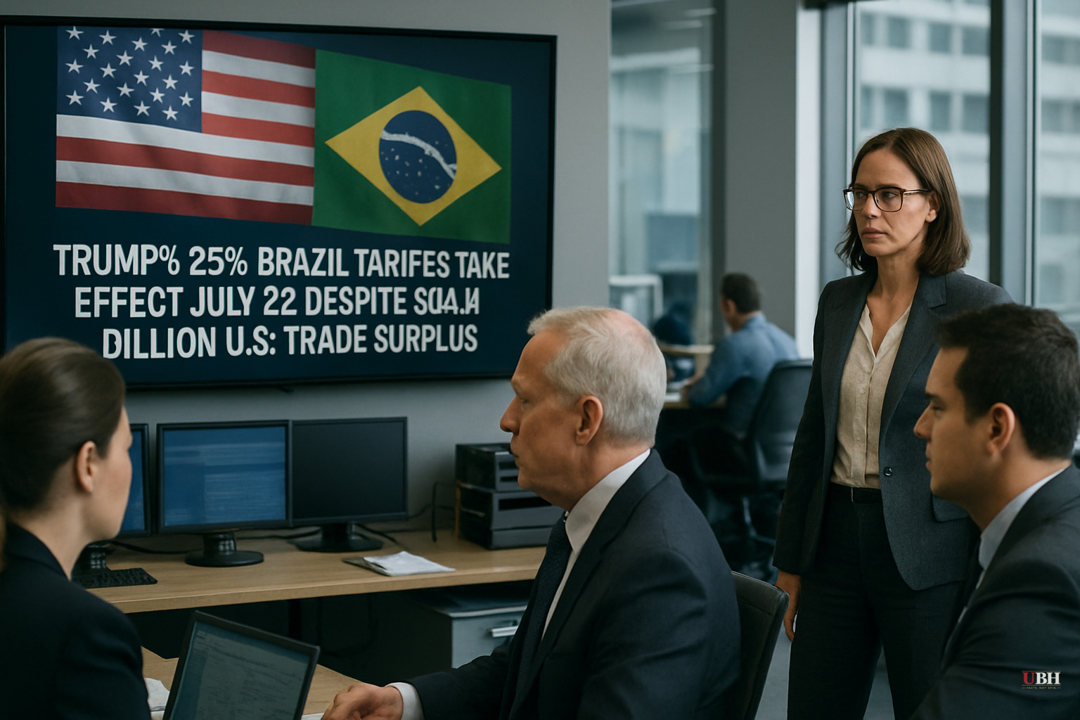 Trump's 25% Brazil Tariffs Take Effect July 22 Despite $14.4 Billion U.S. Trade Surplus