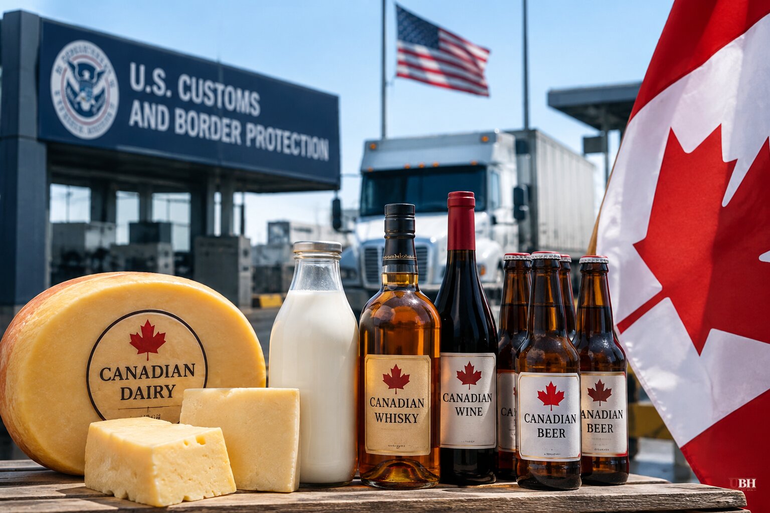 Trump's Ban on Canadian Dairy and Alcohol Kicks In Sept. 29 as U.S. Farm Groups Warn of Backfire