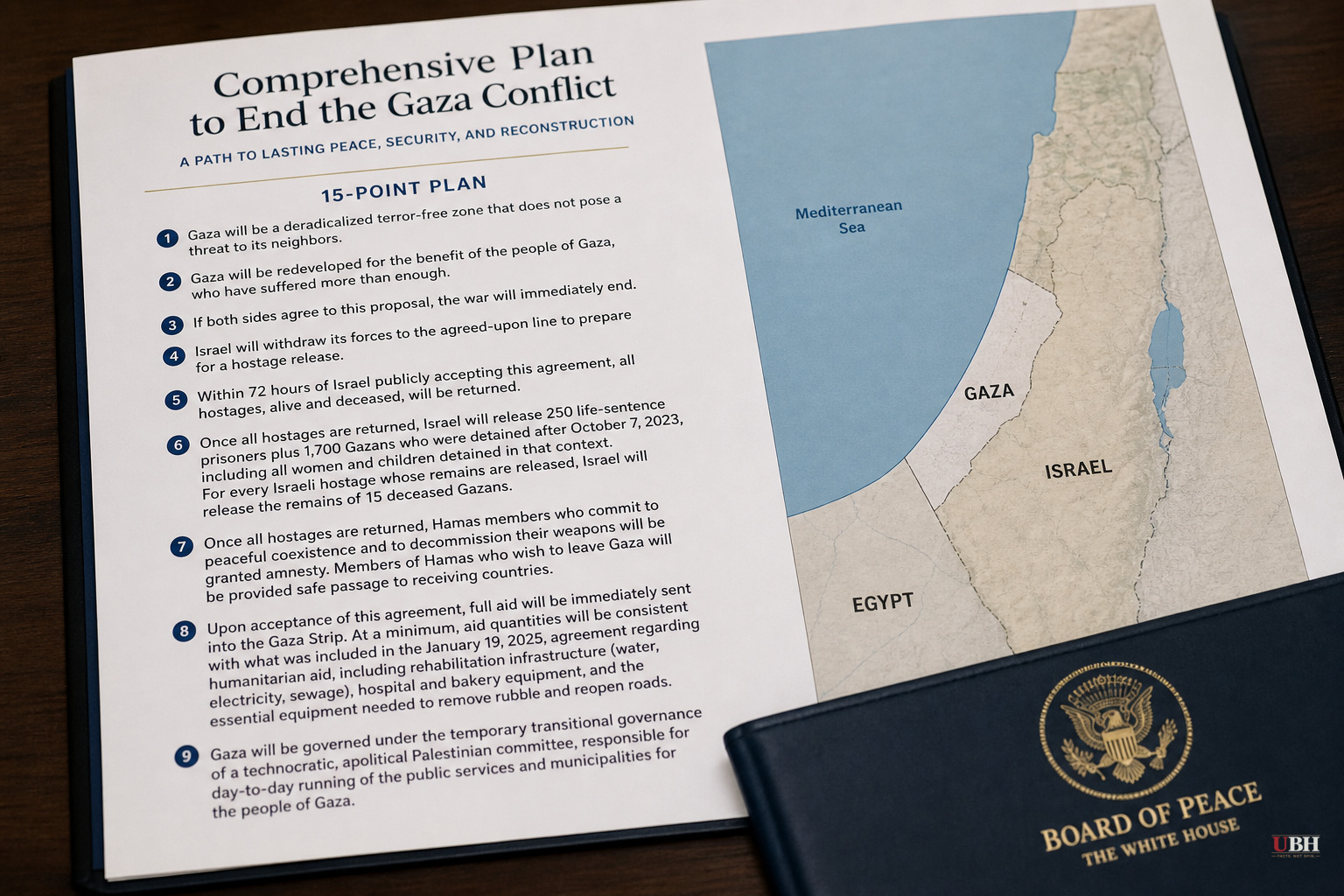 Trump's Board of Peace Publishes 15-Point Gaza Plan. The Sequencing Fight Is Still Unsolved.