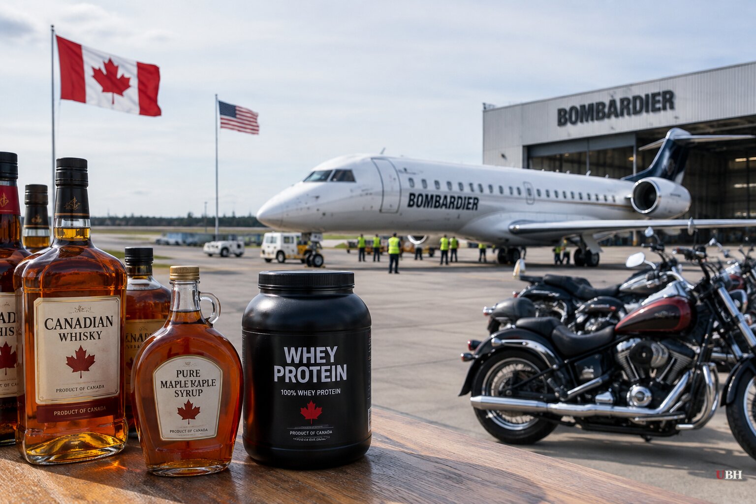 Trump's Bombardier Ban Threat Splits Kansas Republicans as Trade War With Canada Widens to Alcohol and Motorcycles