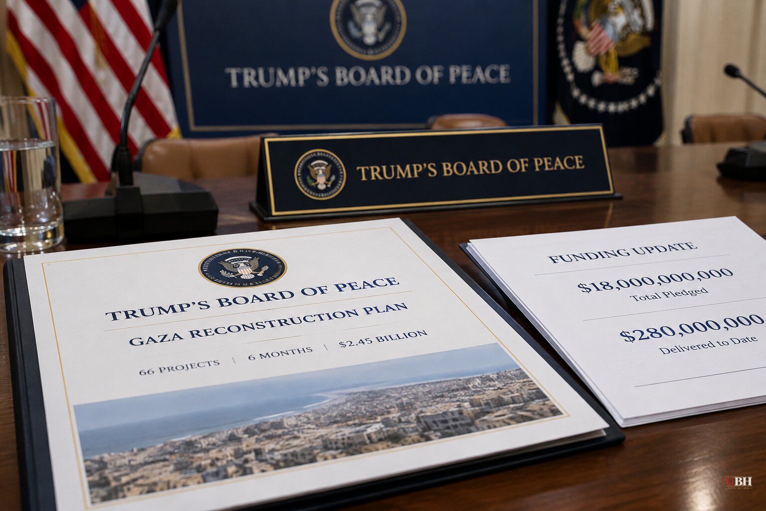 Trump's Gaza Board Unveils $2.45 Billion Rebuild Plan, But Only $280 Million of $18 Billion Pledged Has Shown Up