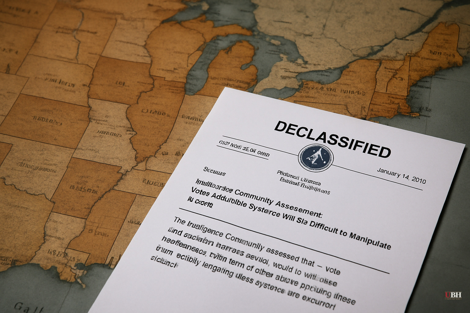 Trump's Own Declassified Intel Says Election Systems 'Would Be Difficult to Manipulate' at Scale