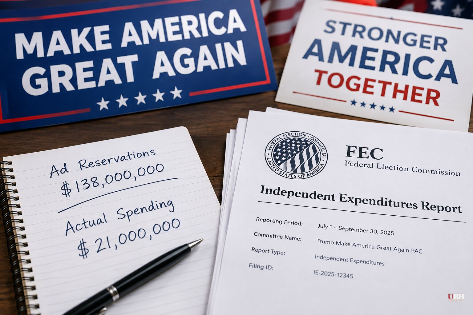 Trump's Super PAC Turns $138 Million in Ad Reservations Into First $21 Million of Actual Midterm Spending