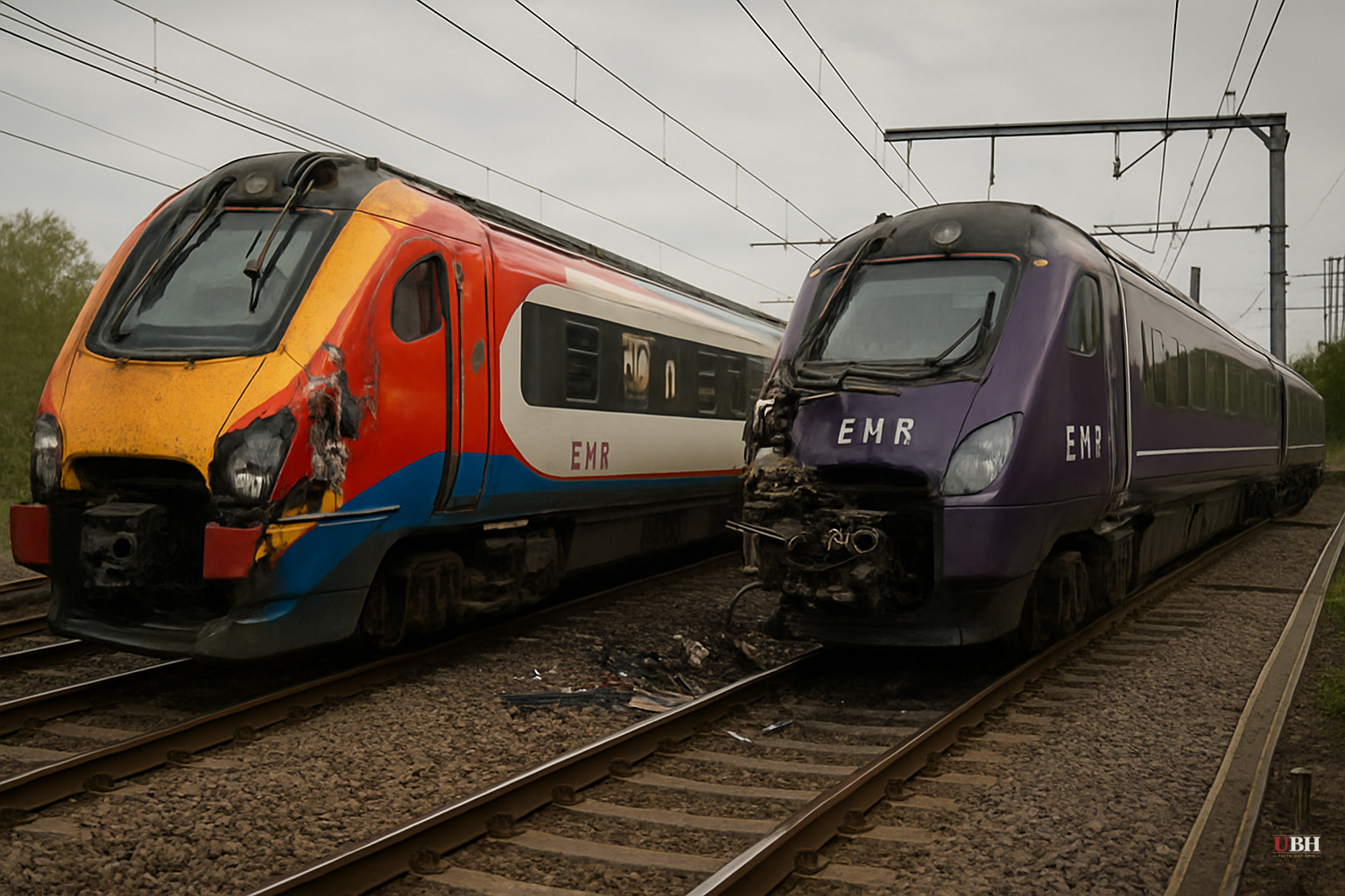 Two East Midlands Railway Trains Collide Near Bedford: 1 Dead, 89 Injured