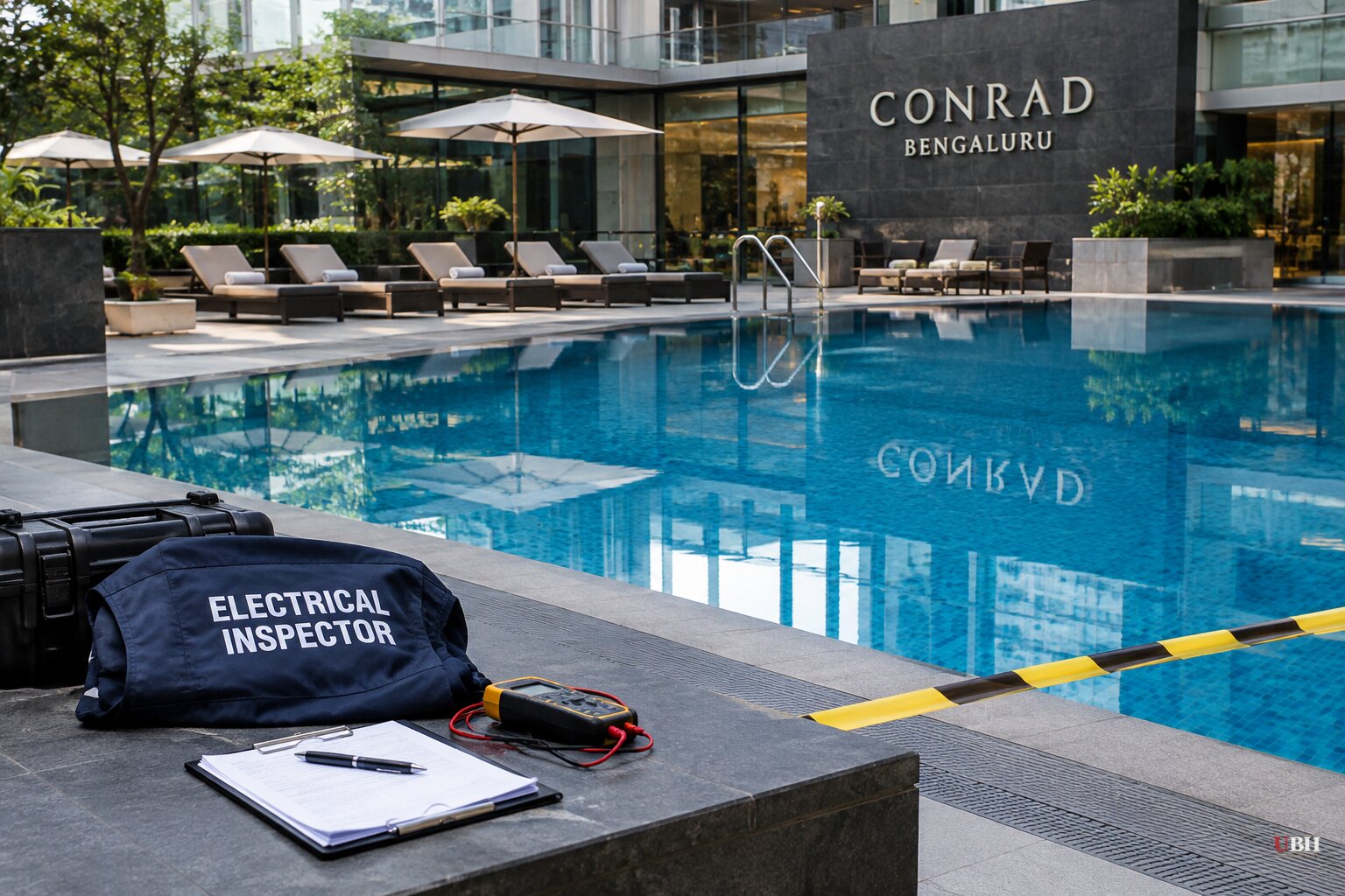 Two Hotel Guests Die of Suspected Electrocution in Bengaluru Conrad Pool; Electricity Inspectors Join Probe