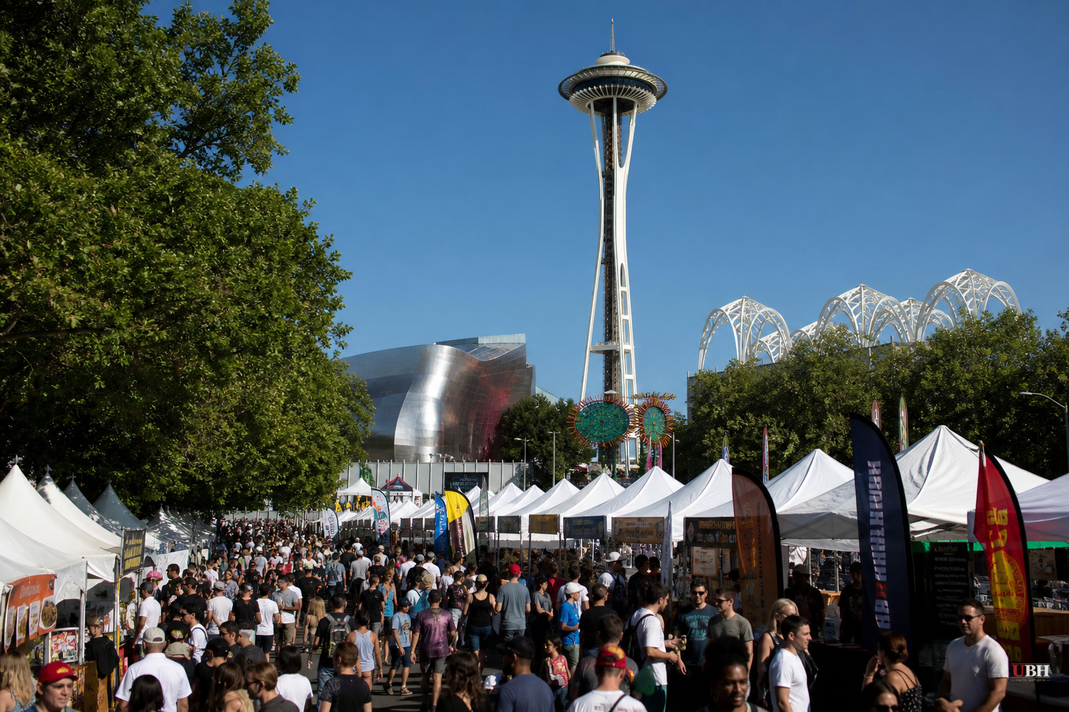 Two Killed, Five Wounded in Shooting at Seattle's Bite of Seattle Festival Near Space Needle