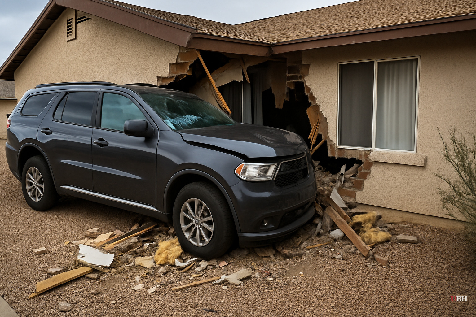 Two Separate Vehicle-Into-House Incidents: One Ends in Defensive Shooting, One in Ambush Investigation