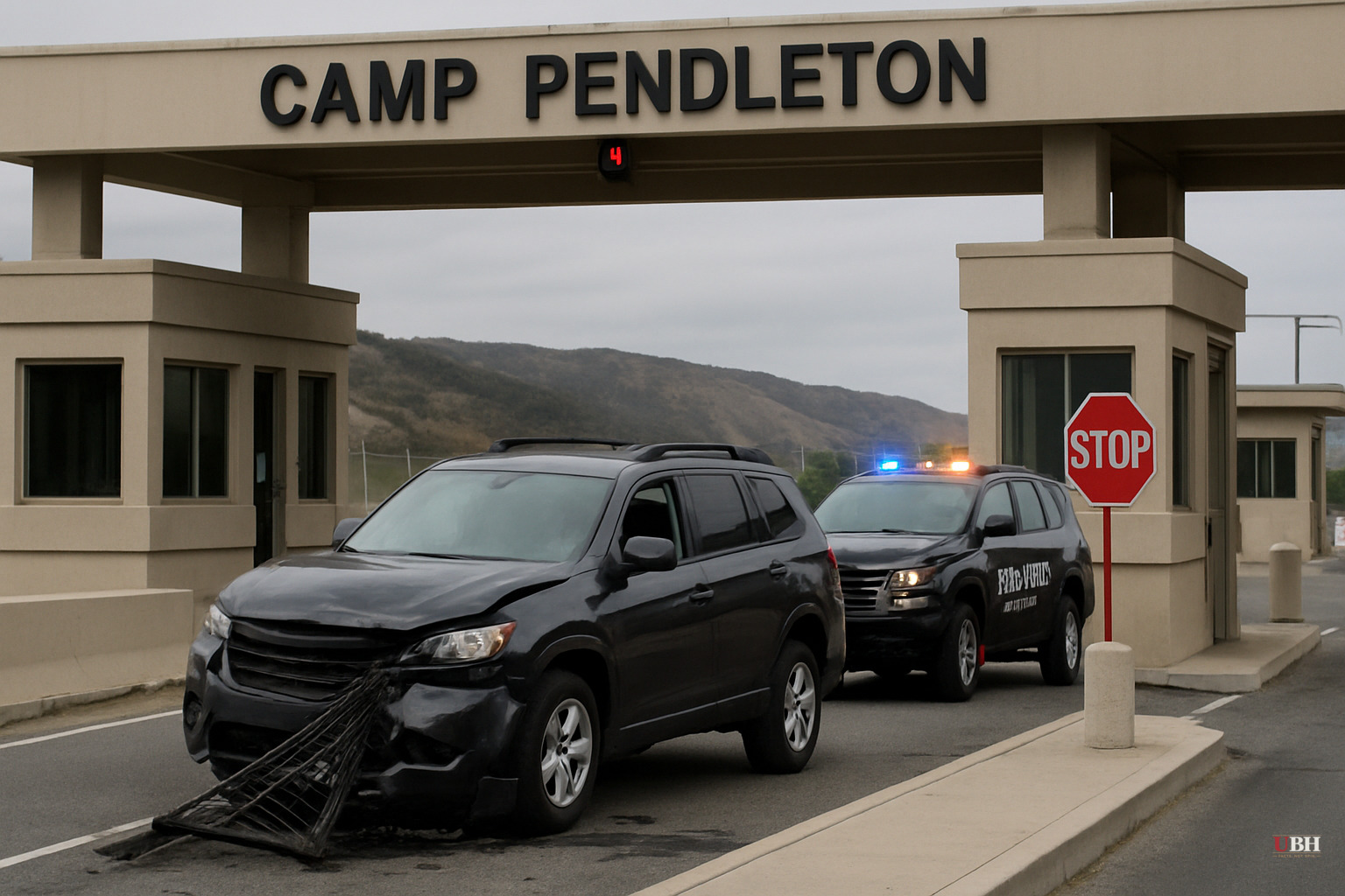 Two Suspects Arrested After Crashing Into Camp Pendleton with 112 Pounds of Cocaine and Fentanyl