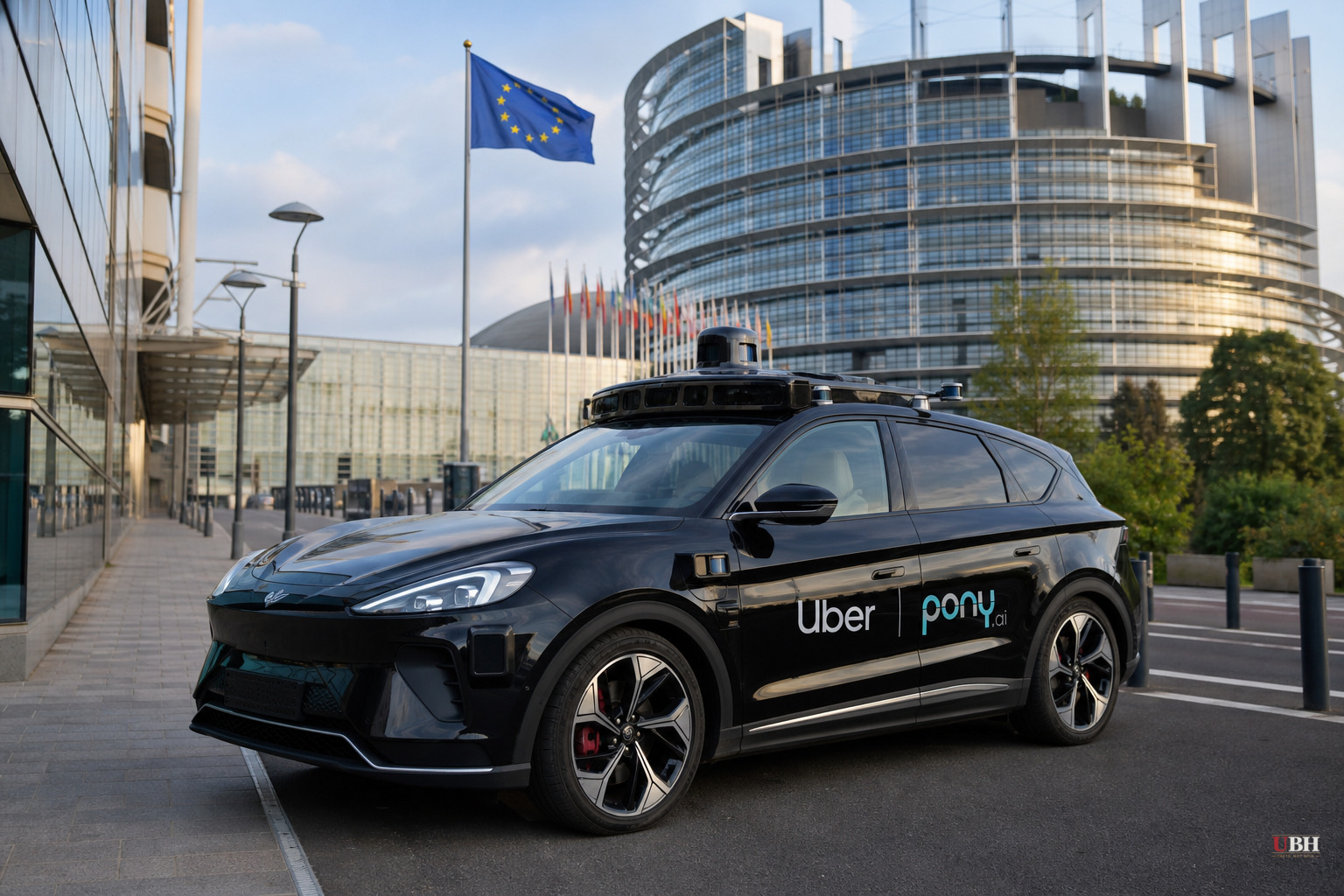 Uber and China's Pony.ai to Put 2,000 Robotaxis on European Roads, With No Cities or Timeline Named