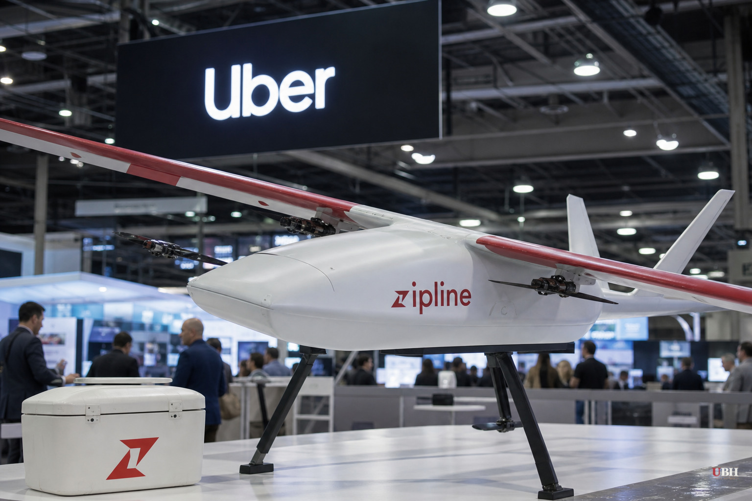 Uber Invests in Zipline, Targets 1 Million Drone Deliveries a Day by 2029