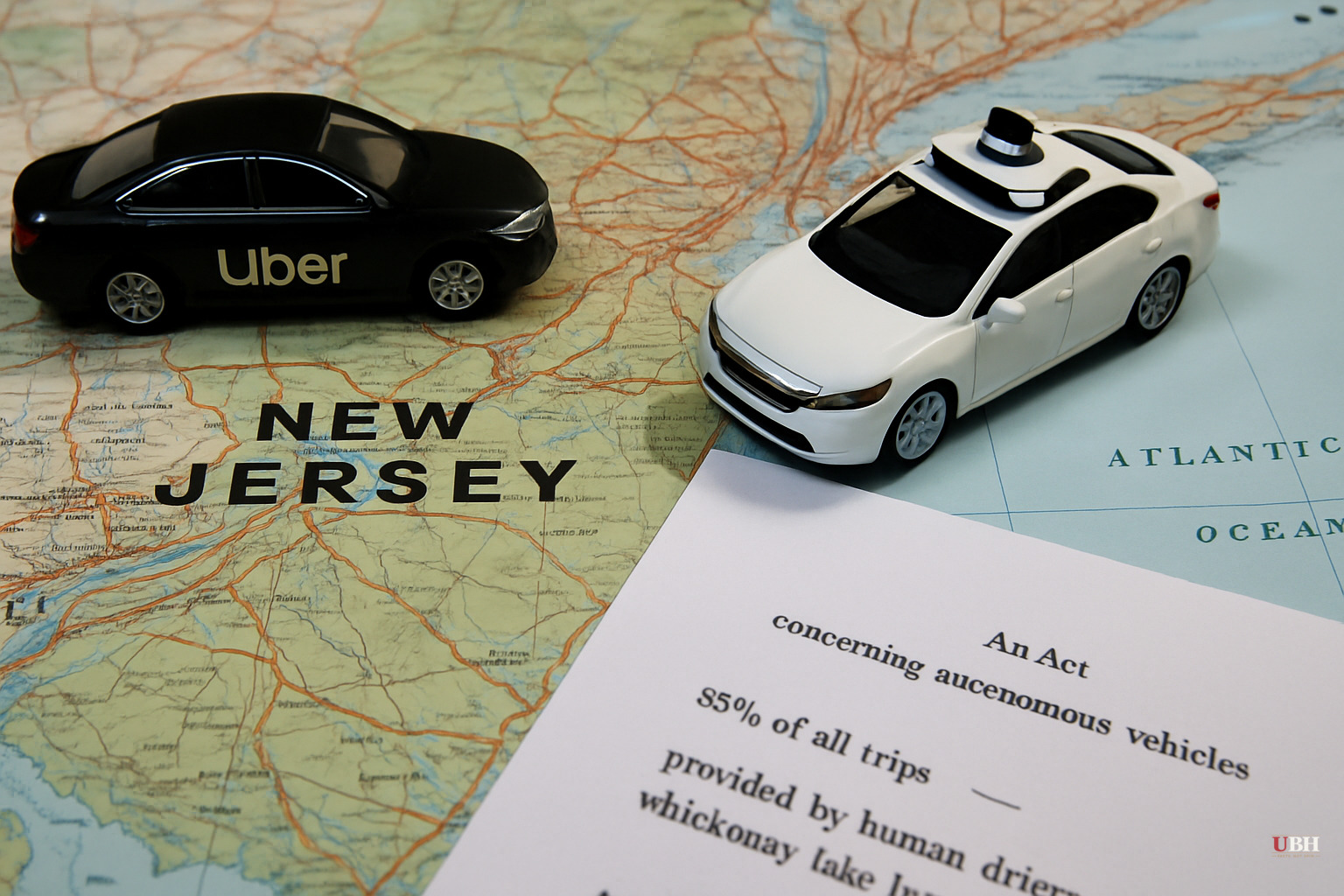 Uber Lobbyists Push New Jersey Bill That Would Force Robotaxi Makers Onto Human-Driver Networks