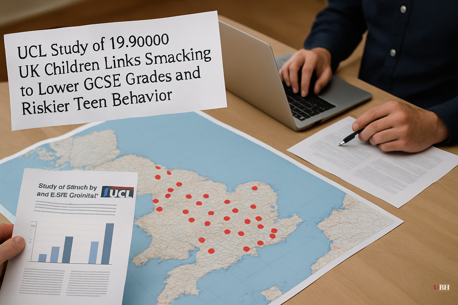 UCL Study of 19,000 UK Children Links Smacking to Lower GCSE Grades and Riskier Teen Behavior