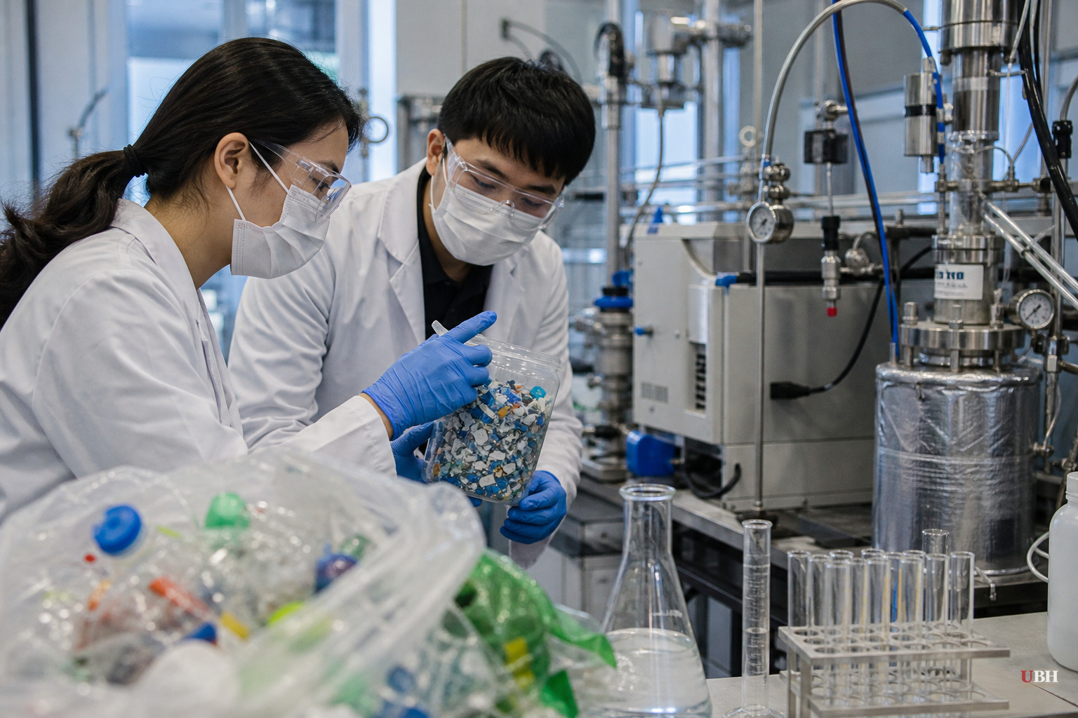 UCLA Researchers Turn Mixed Plastic Waste Into Hydrogen Fuel