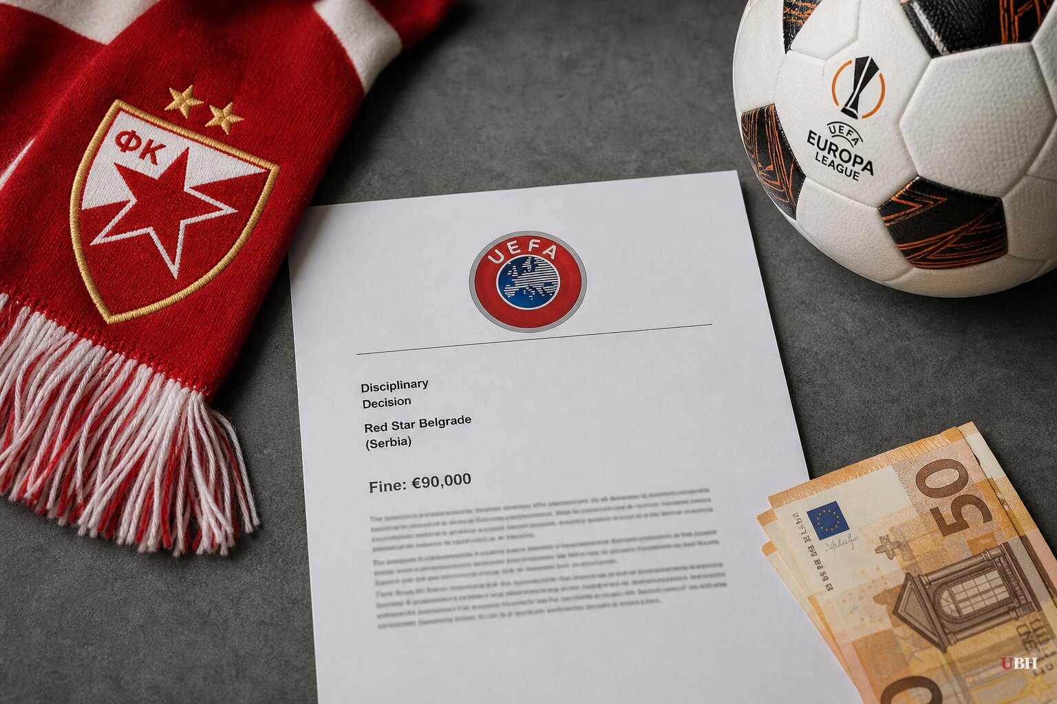 UEFA Fines Red Star Belgrade €90,000 Over Fan Chants Honoring War Criminal Ratko Mladic