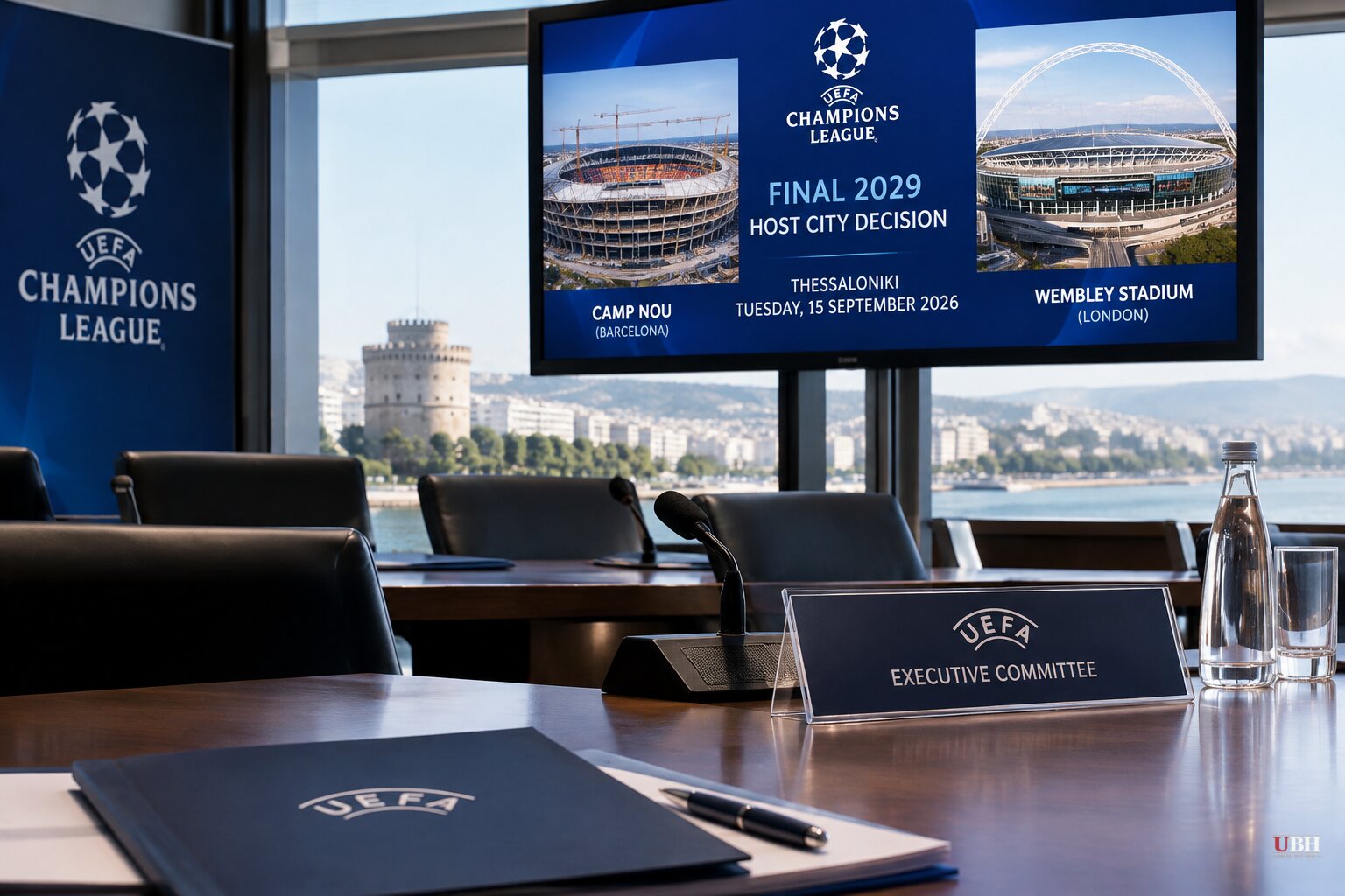 UEFA to Choose 2029 Champions League Final Host Tuesday: Camp Nou or Wembley