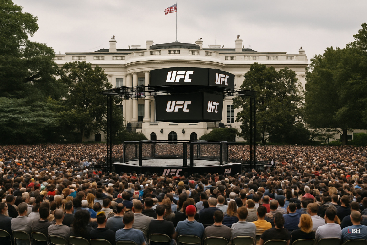 UFC Freedom 250 Puts 125,000 People, a $60 Million Price Tag, and a Lawsuit on the White House Lawn