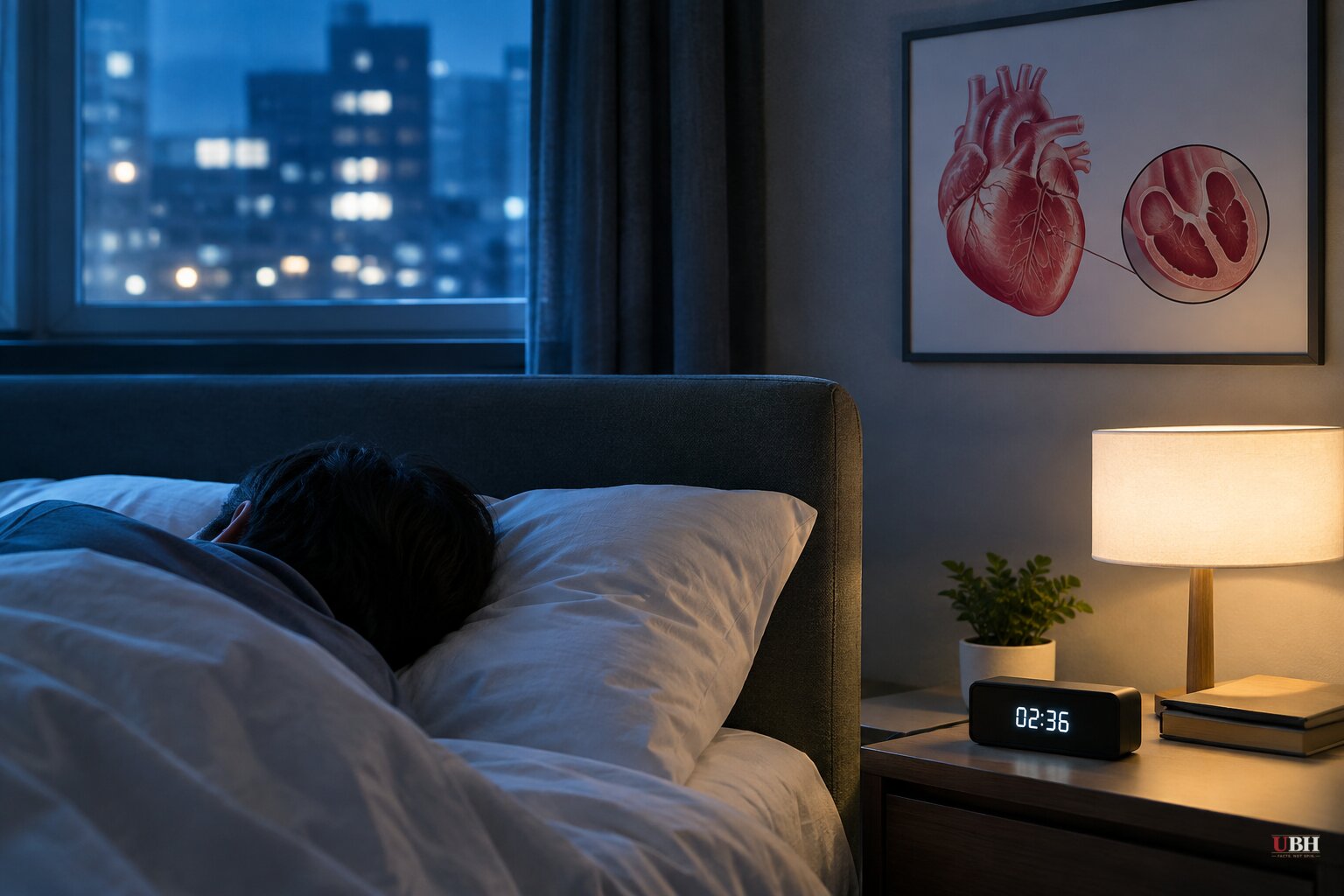 UK Biobank Study Ties Nighttime Light Exposure to Thicker Heart Walls and Higher Heart Failure Risk