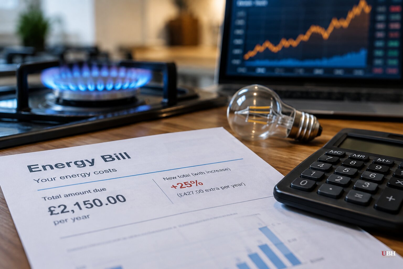 UK Energy Bills Forecast to Jump 25% in January as Wholesale Gas Prices Surge on Middle East Conflict
