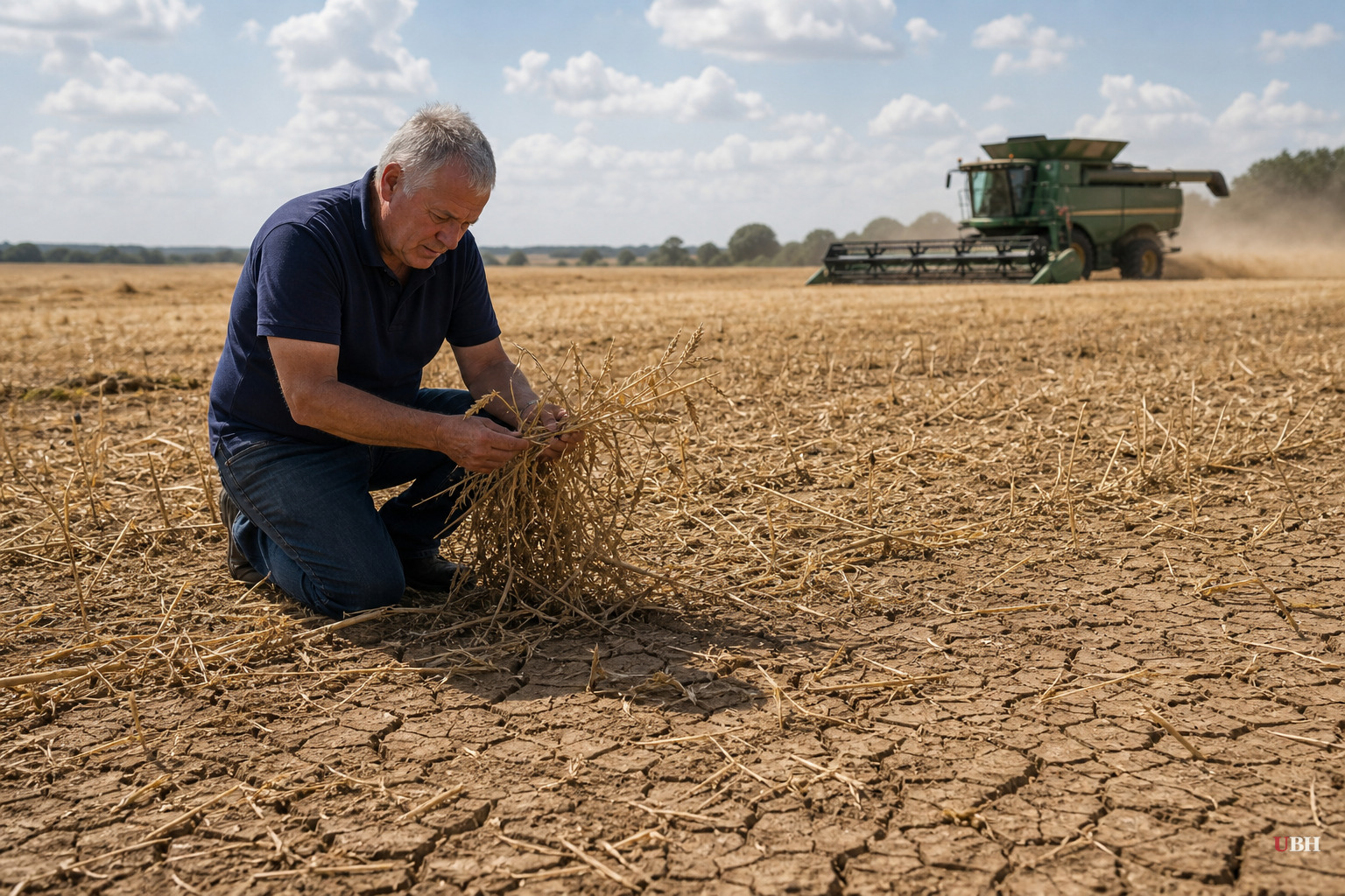 UK Farmers Union Warns of Food Shortages Within 10 Days as Drought Devastates Wheat and Oat Harvests