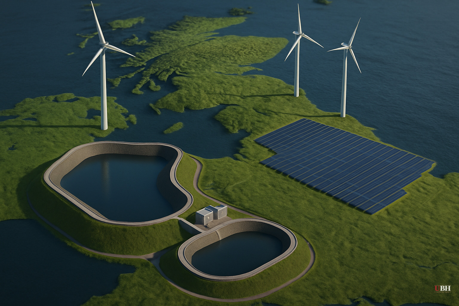 UK Government Backs Three Pumped-Hydro Storage Projects to Back Up Wind and Solar