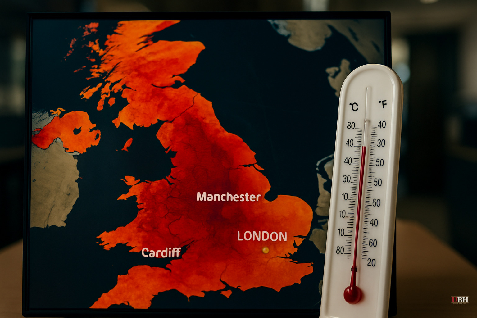 UK Heatwave Ends Sunday as Cooldown Arrives: Six NHS Trusts Declared Critical Incidents, 600 Schools Closed Friday