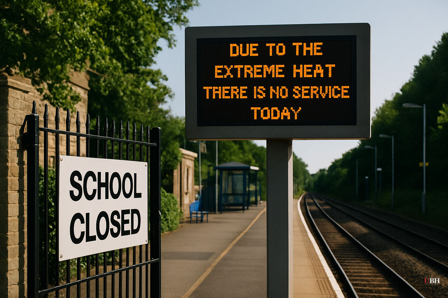 UK Schools Close and Rail Shuts Down as Red Heat Warning Takes Effect Wednesday, France's Drowning Toll Holds at 40