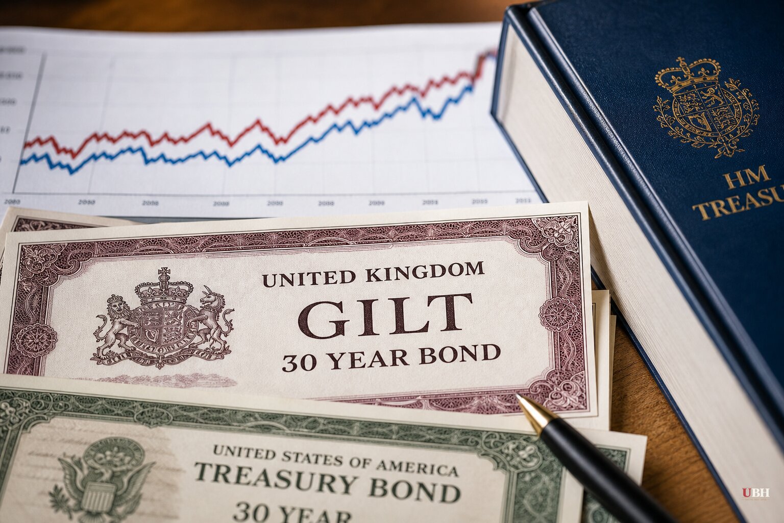 UK Slashes Long Gilt Sales to 9% of Issuance as Global Bond Yields Hit Multi-Decade Highs