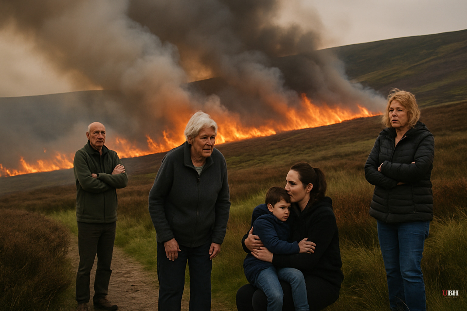 UK Wildfires Still Burning as Fire Chiefs Warn of 'Extreme Pressure,' Arson Charge Filed in Dovestone Blaze