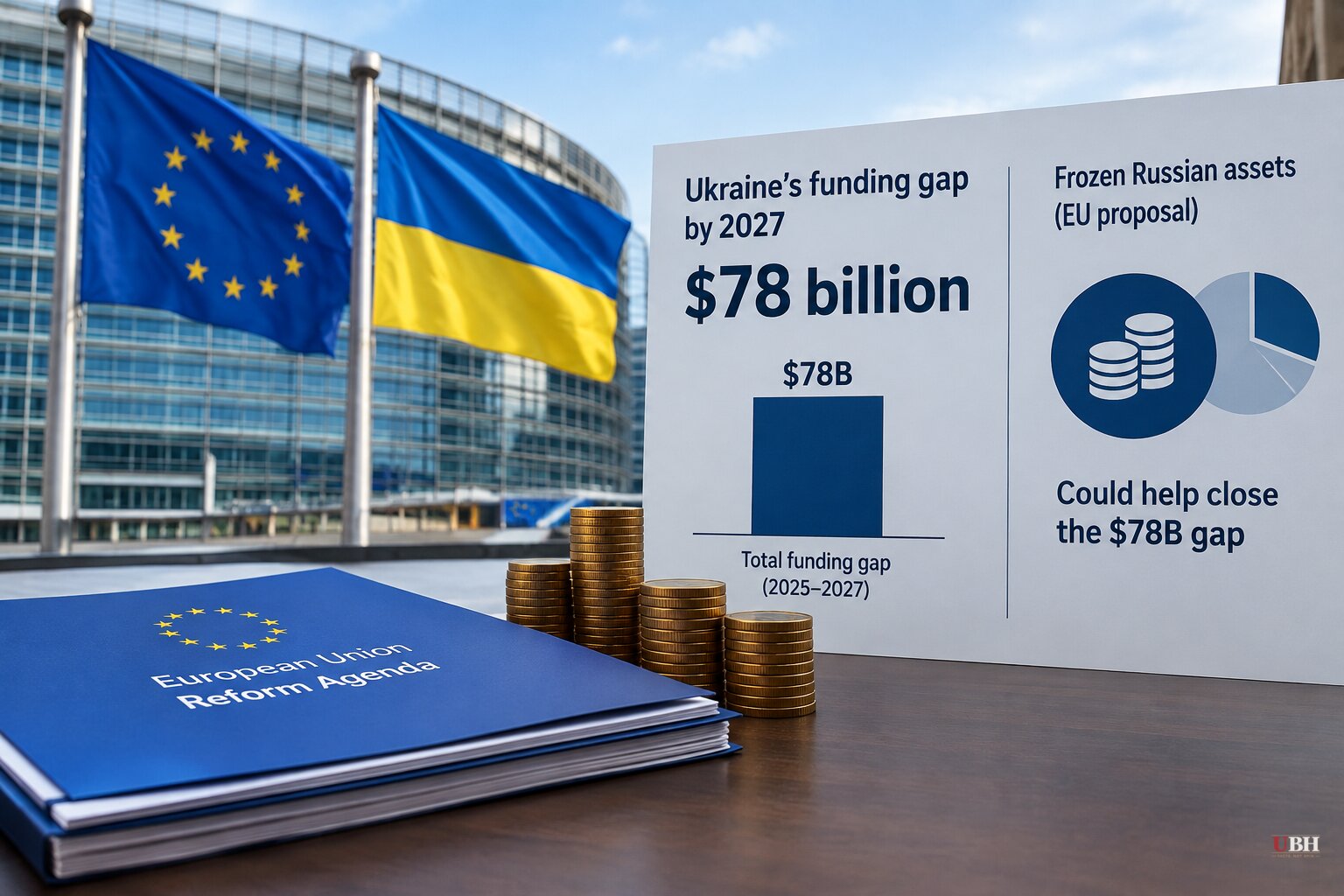 Ukraine Asks EU for $78 Billion as Brussels Tells Kyiv: Finish the Reforms First
