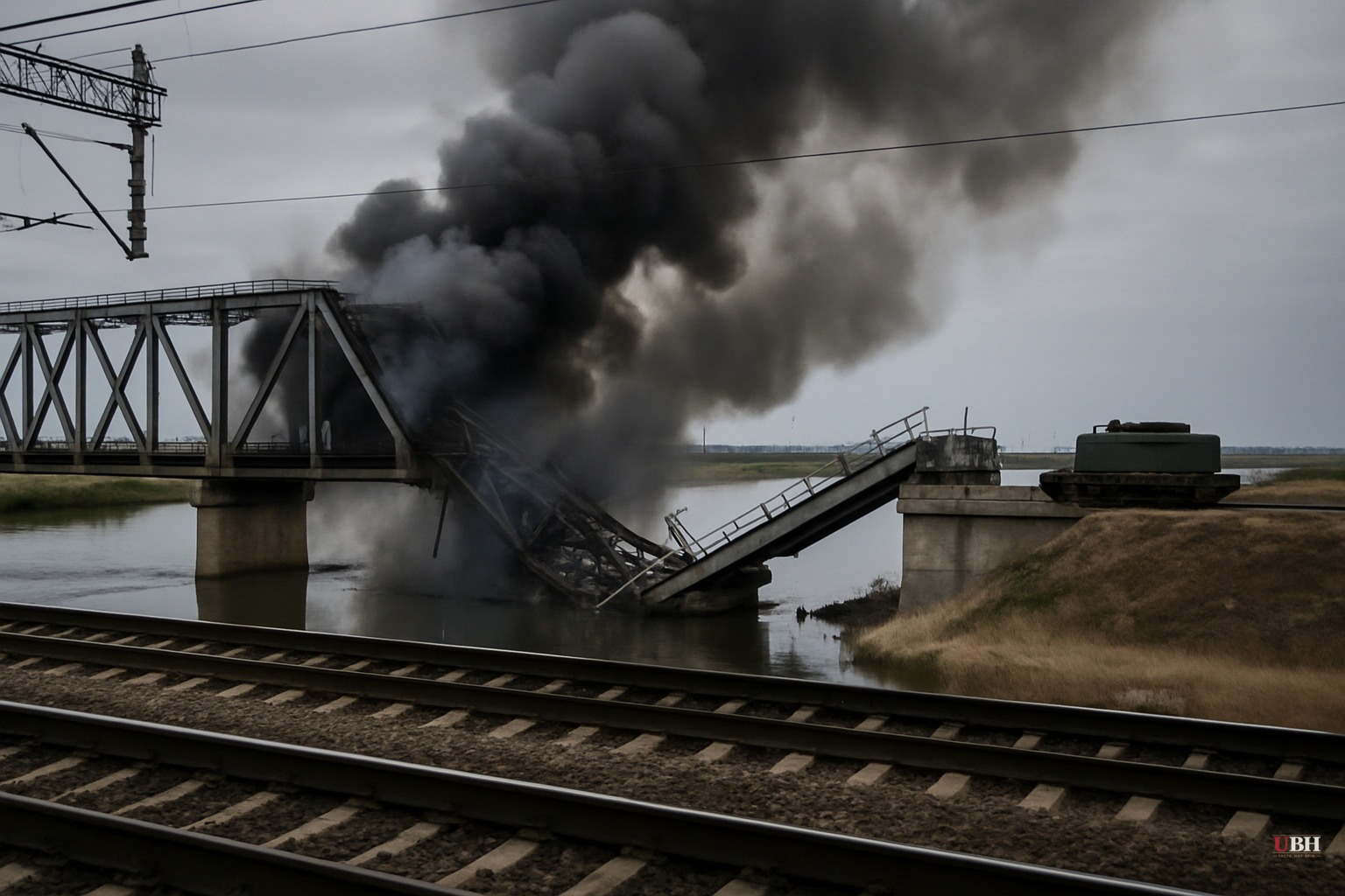 Ukraine Destroys Crimea Railway Bridge and Dozens of Military Targets in June 22 Strike Campaign