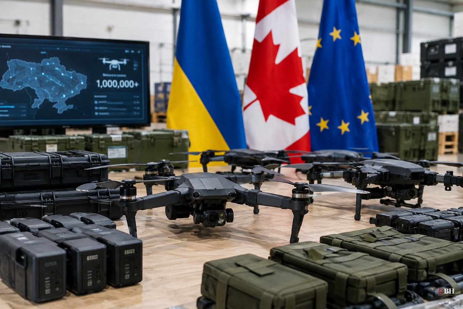 Ukraine's Drone Program Hits 1 Million Deliveries as Canada and the EU Sign On to Kyiv's Manufacturing Model