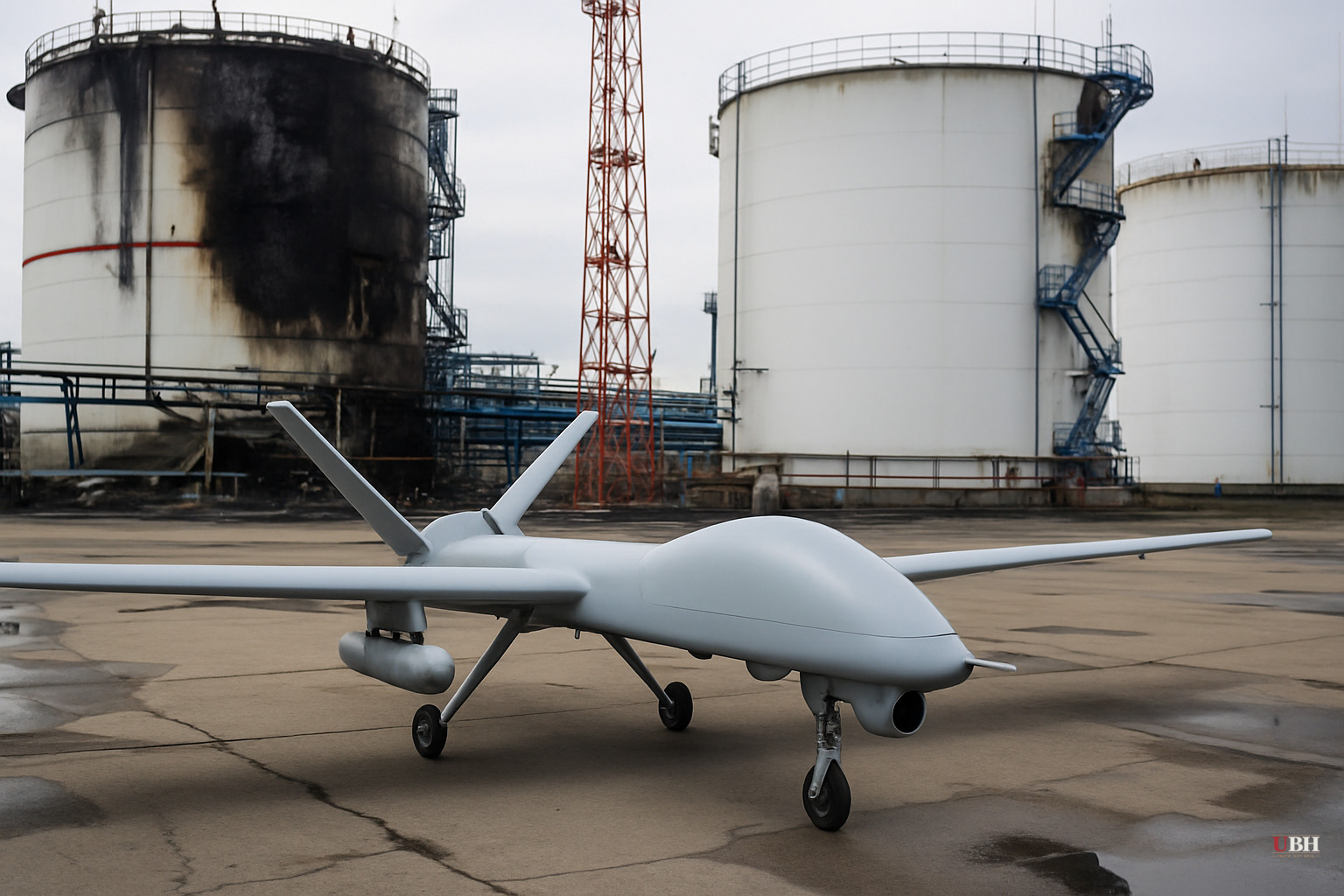 Ukrainian Drones Strike St. Petersburg Oil Terminal. Zelensky Calls It War Revenue Infrastructure.