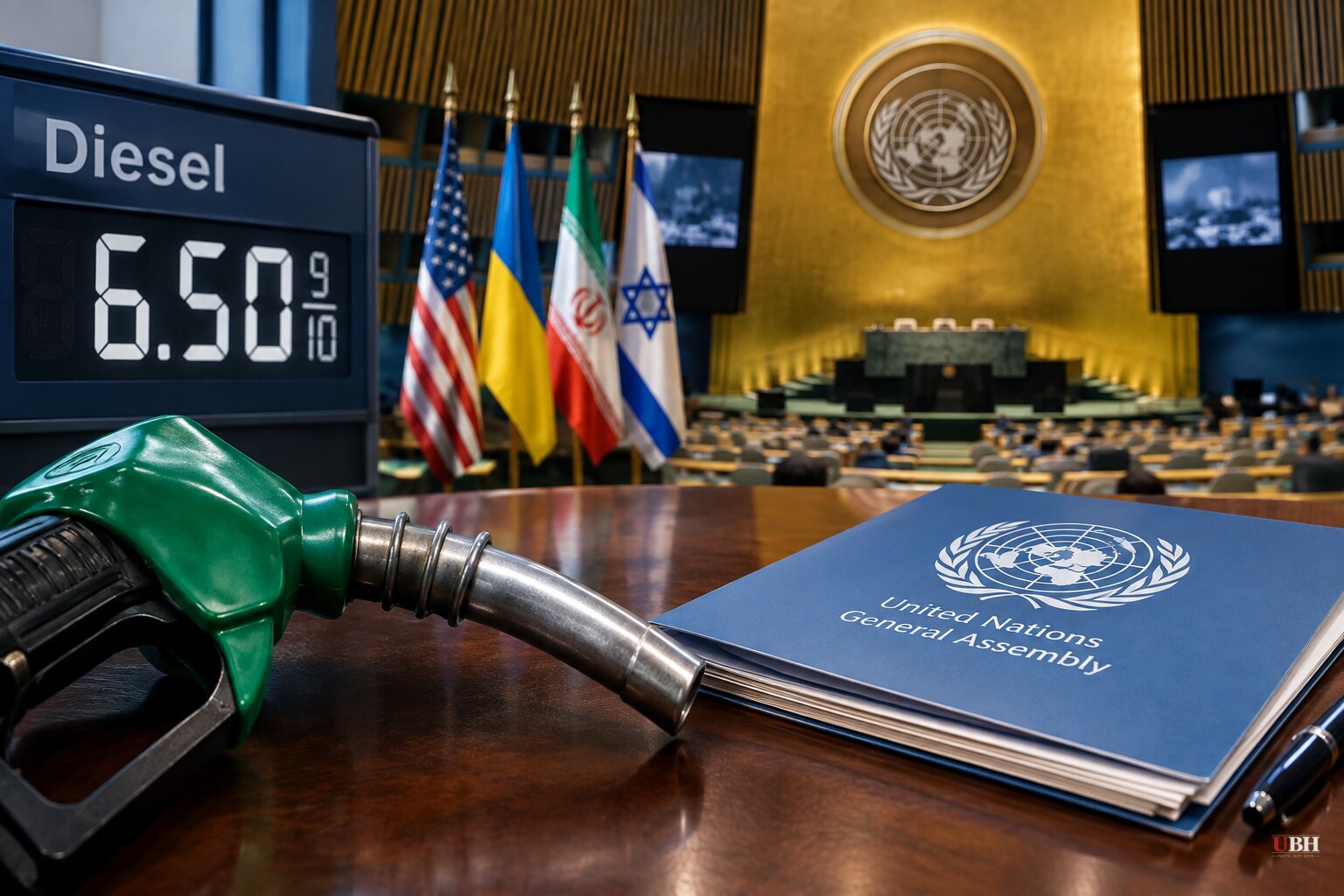 UN General Assembly Opens Tuesday: Trump to Press Zelenskyy on Diesel Strikes as U.S. Pump Prices Hit Record $6.50