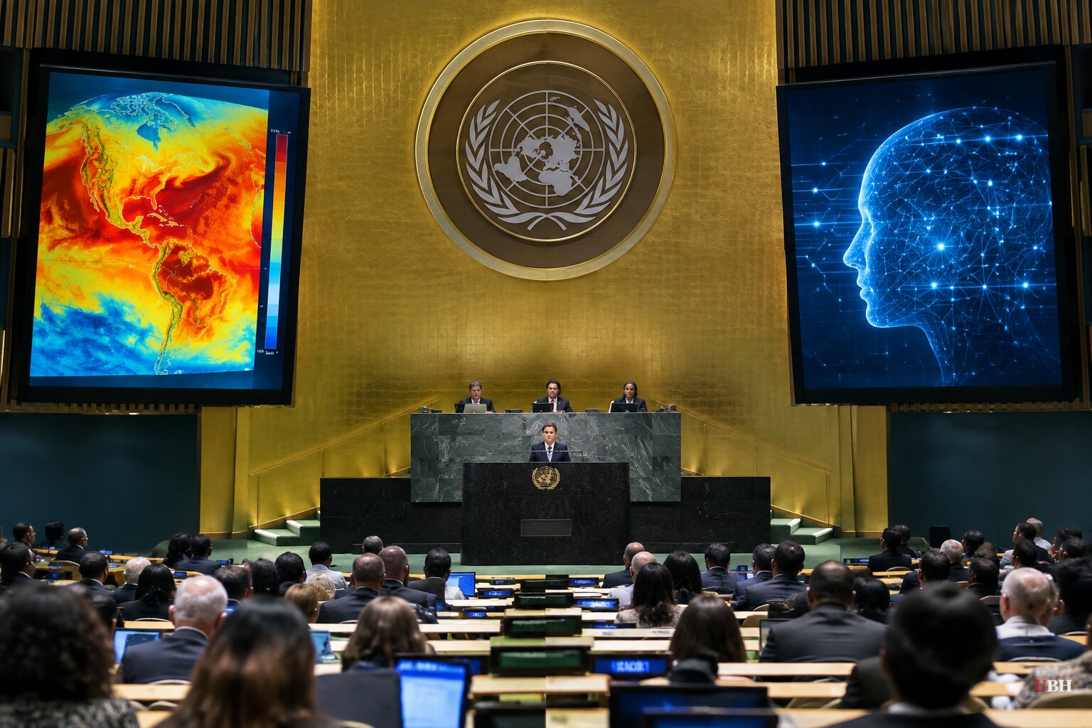 UN General Assembly Opens With Climate and AI Doom Warnings Fighting for the Same Spotlight