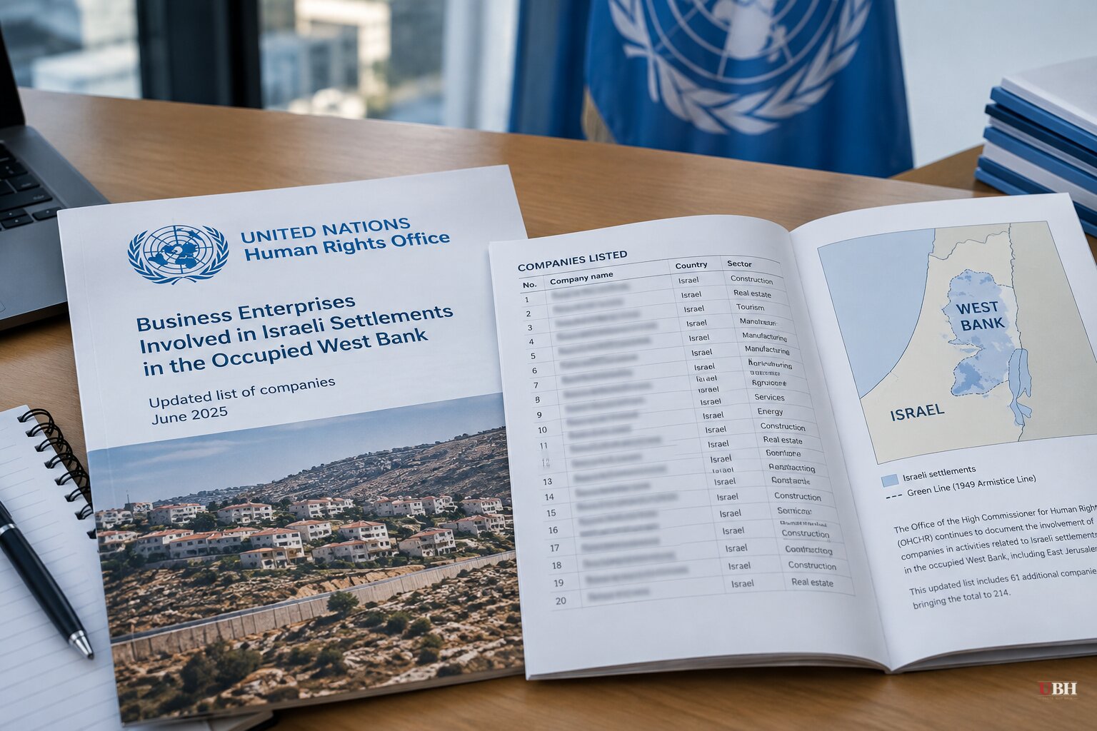 UN Human Rights Office Adds 61 Companies to Israeli Settlement Blacklist, Total Now 214