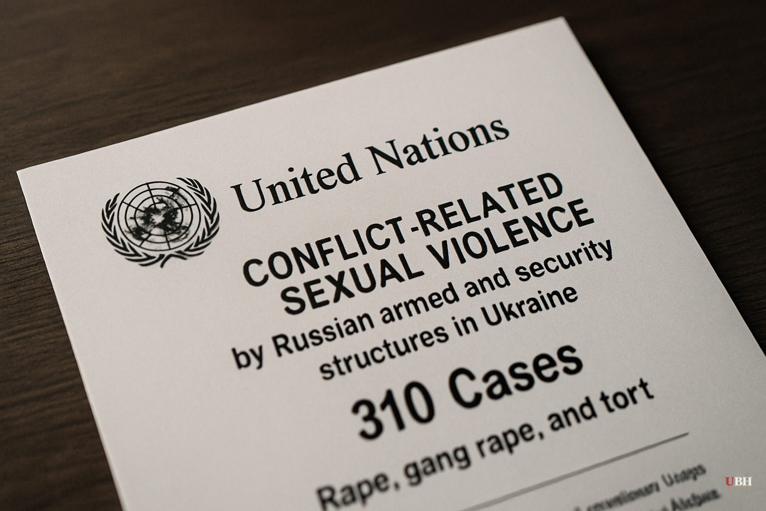 UN Report Documents 310 Cases of Sexual Violence by Russian Forces. Ukraine Wants Them Removed from Peacekeeping Missions.