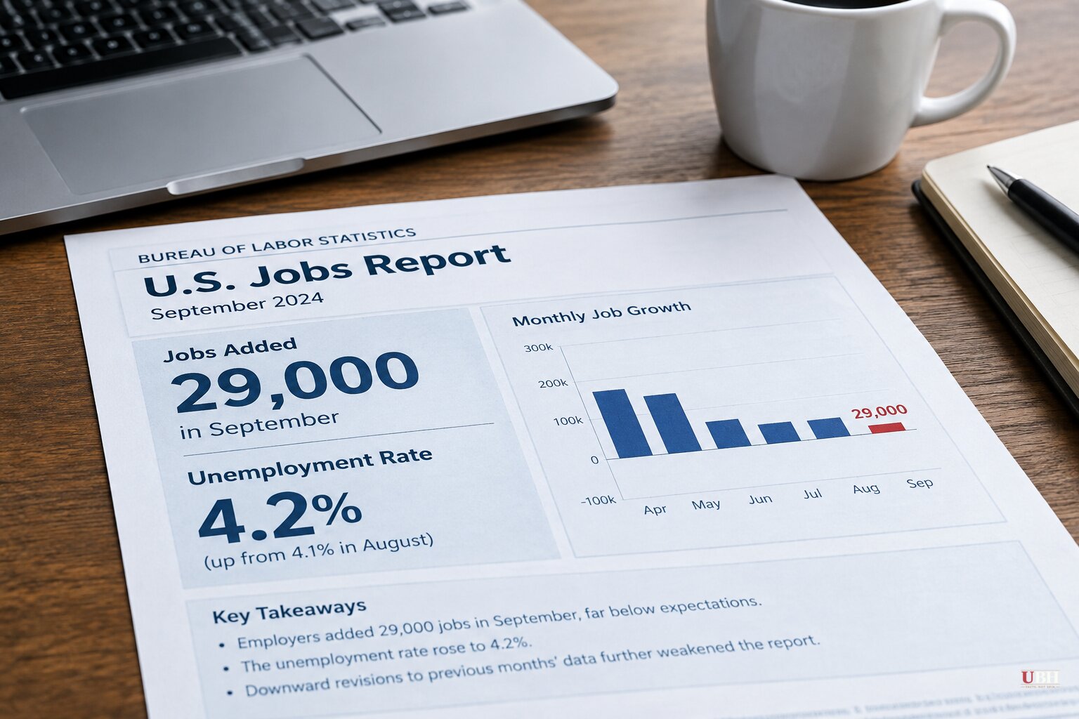 US Adds Just 29,000 Jobs in September, Unemployment Climbs to 4.2% in Final Pre-Midterm Report