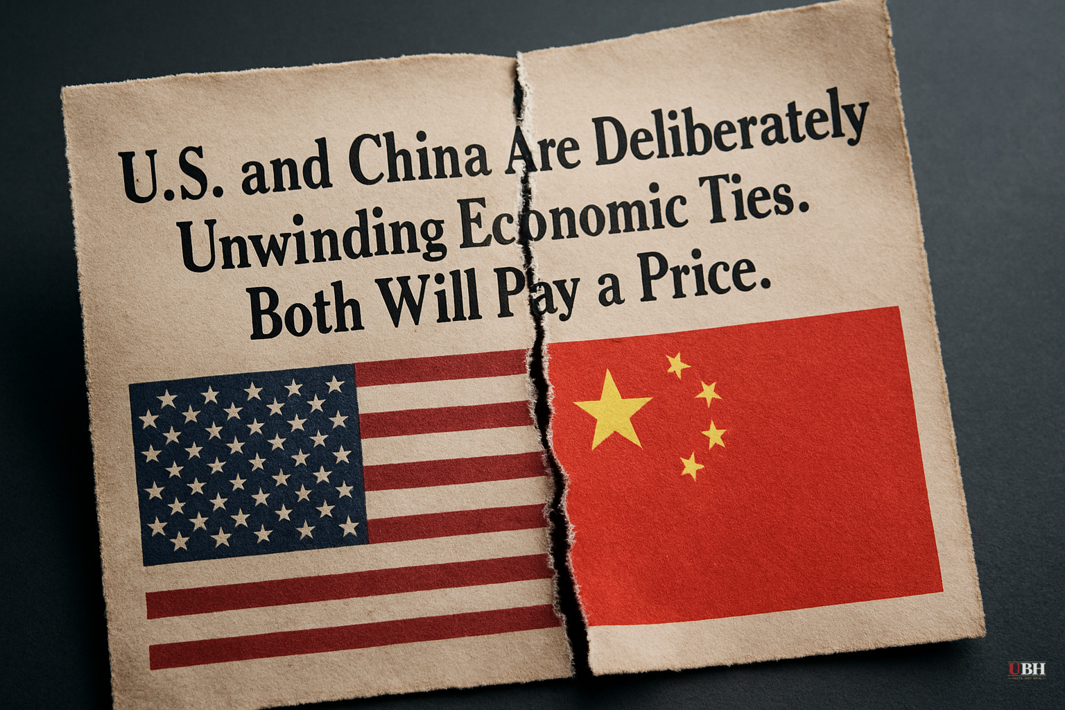 U.S. and China Are Deliberately Unwinding Economic Ties. Both Will Pay a Price.