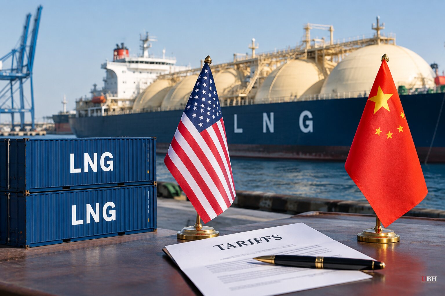 US and China Discuss Scrapping China's 15% LNG Tariff Ahead of Xi's Washington Visit