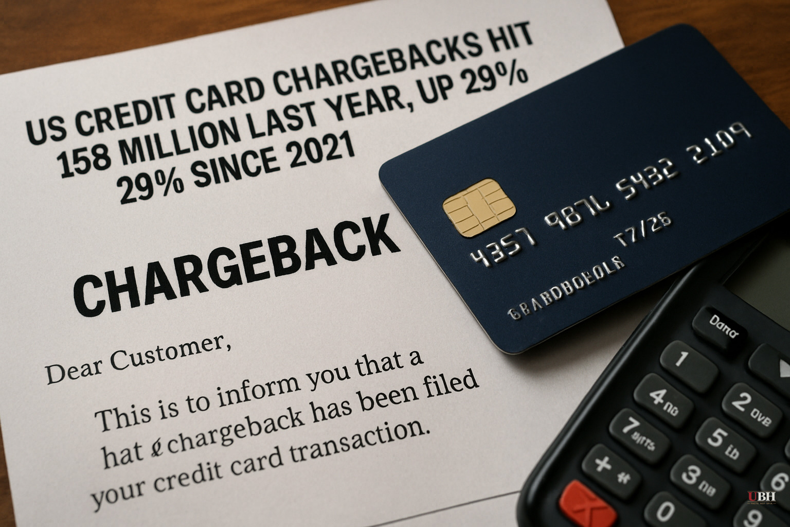 US Credit Card Chargebacks Hit 158 Million Last Year, Up 29% Since 2021