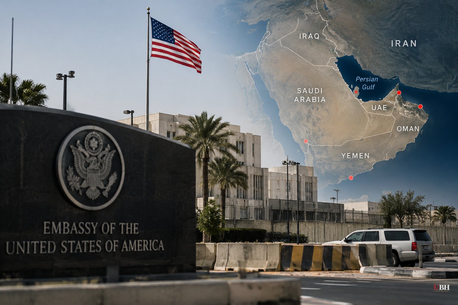 US Cuts Embassy Staff Across the Gulf as Pentagon Briefs Trump on Iran Strike Options