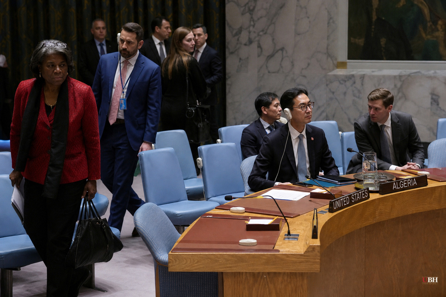 US Delegation Walks Out of UN Security Council Meeting as France Compares Washington to North Korea, Russia