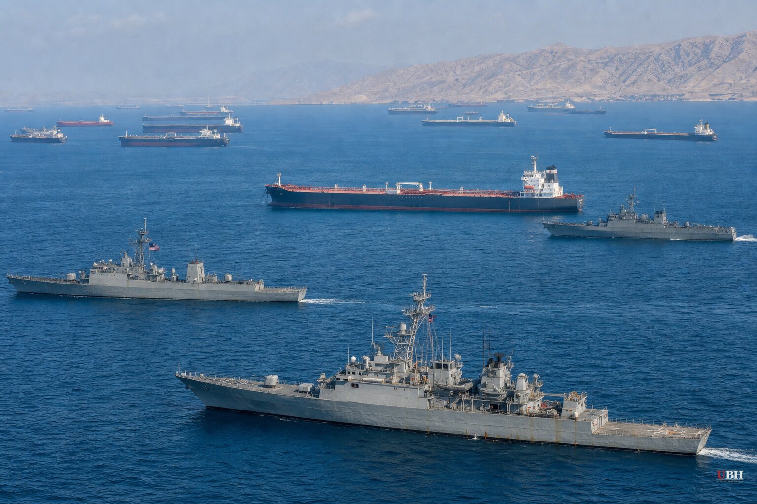 US Escorts Record 18 Million Barrels Through Hormuz as Wedding Strike Kills Five in Iran