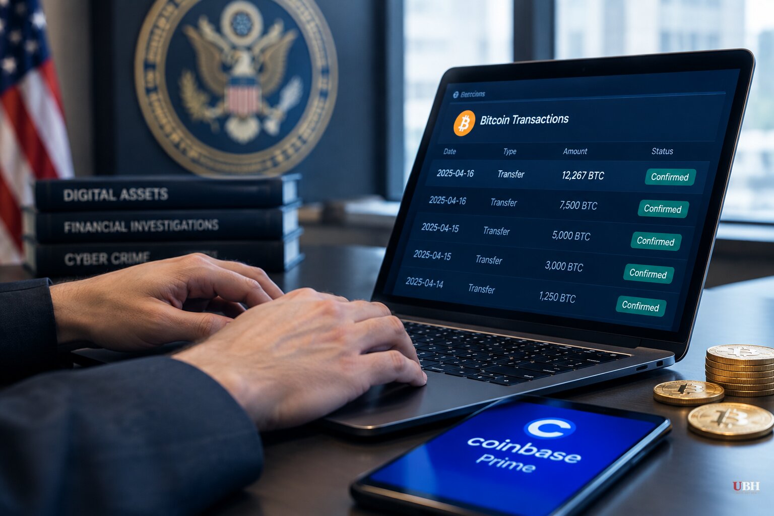 US Government-Linked Wallet Moves 12,267 Bitcoin Tied to Bitfinex Hack, Hours After $770 Million Sent to Coinbase Prime